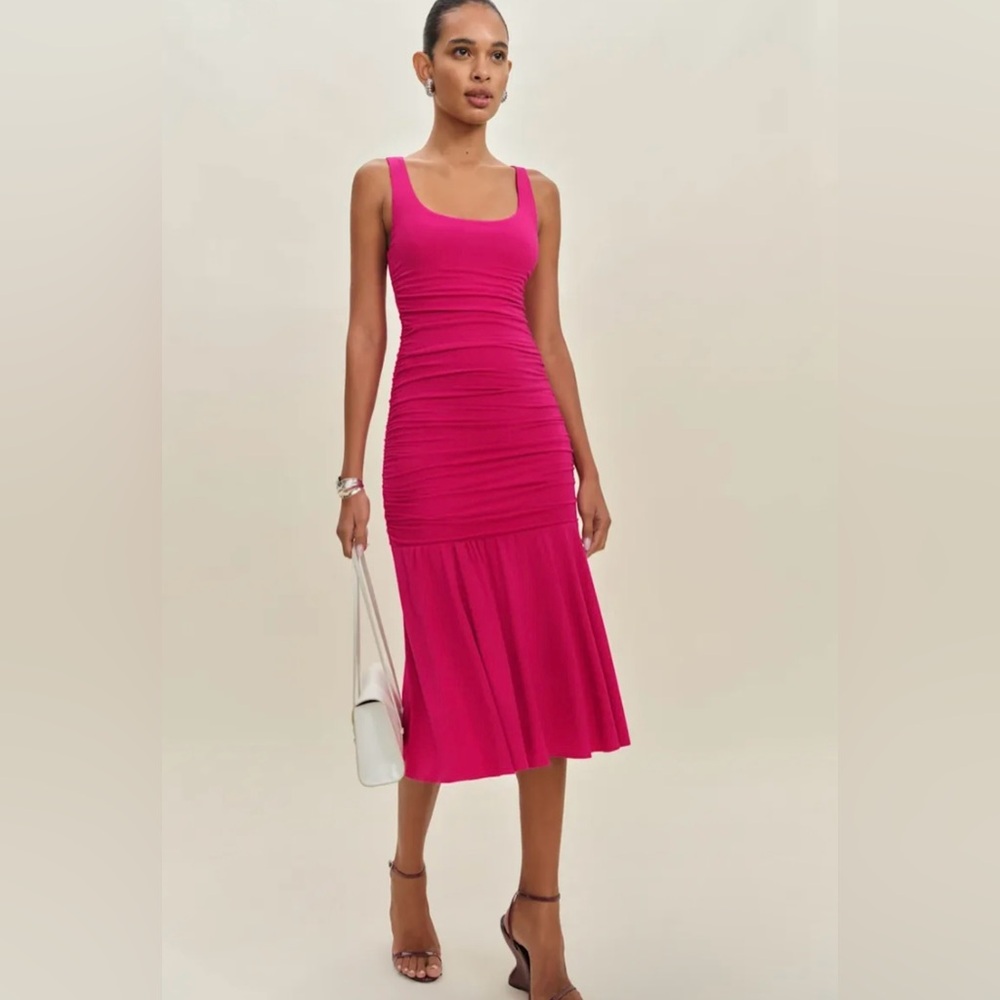 Reformation midi dress - never worn